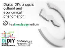 http://www.slideshare.net/mfioretti/digital-diy-a-social-cultural-and-economical-phenomenon